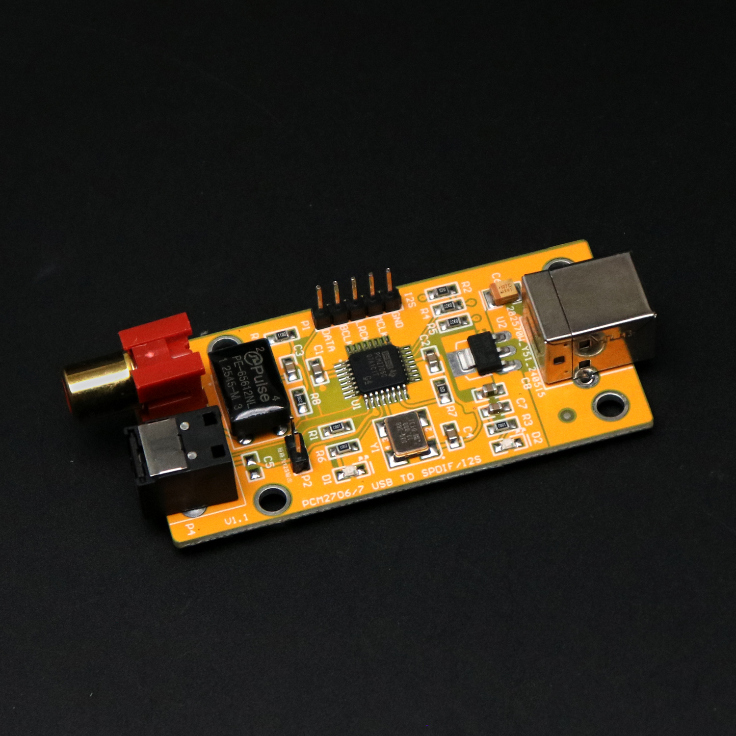 Improve Audio Music Quality - PCM2706 USB Sound Card DAC Chip