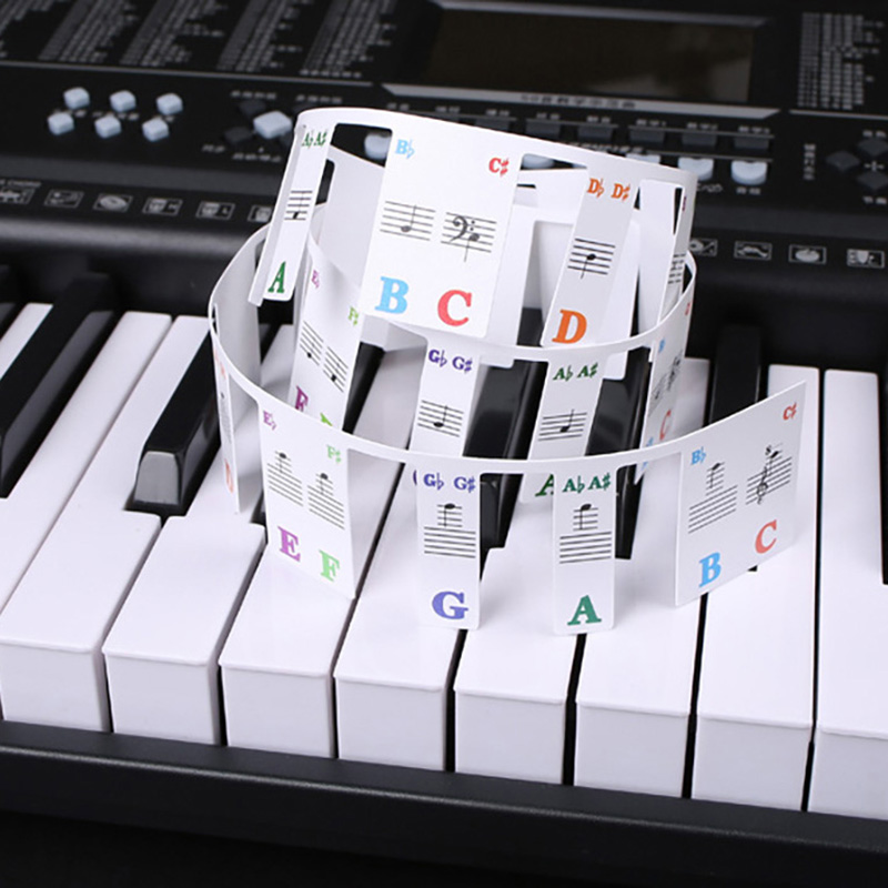 Keyboard Piano 61 Key - Piano Keyboard Stickers 88 key Piano