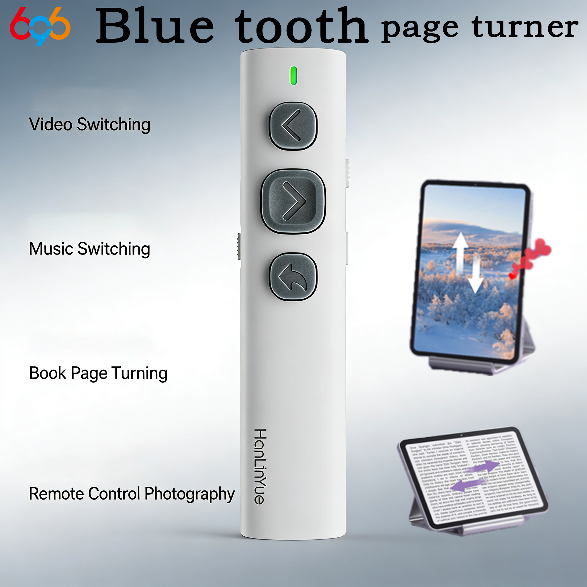 Music Audiobook - New Blue Tooth Page Turner Video