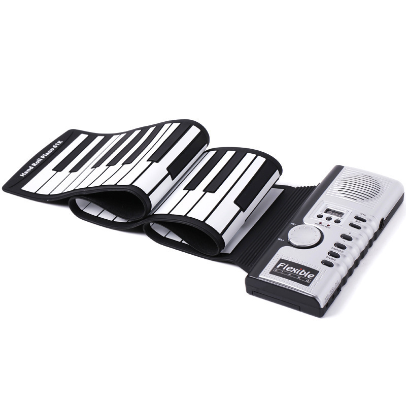 Portable ABS Plastic 61 Keys F - مراجعة Keyboard Piano 61 Key وسعره