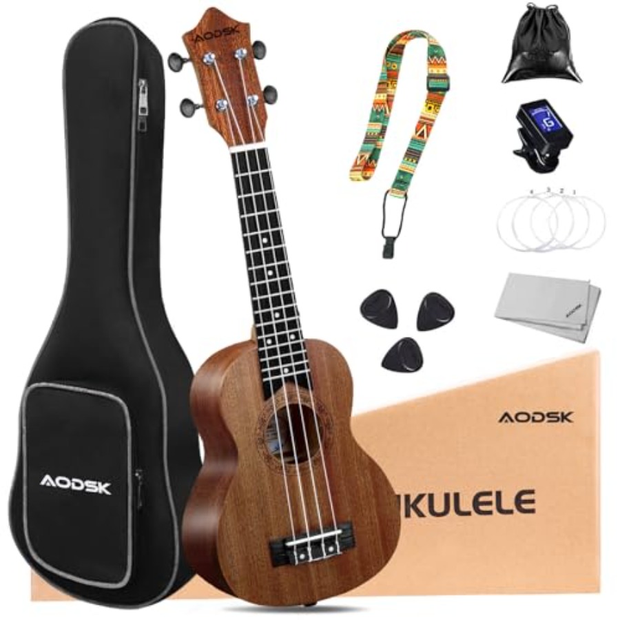Beginner ukulele kit: 26-inch  - مراجعة Ukulele Beginner Kit وسعره