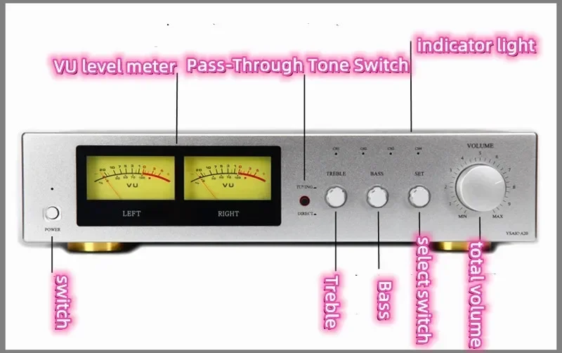 AC220V AC110V 200W*2 2.0 Chann - مراجعة Audio Music Youtube وسعره