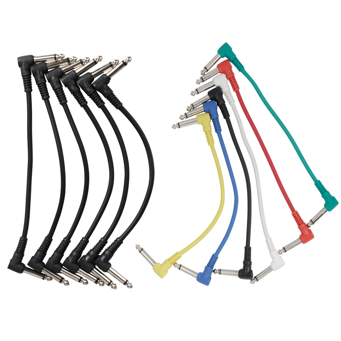 6 Pcs Guitar Effect Pedal Cabl - مراجعة Audio Music Link وسعره