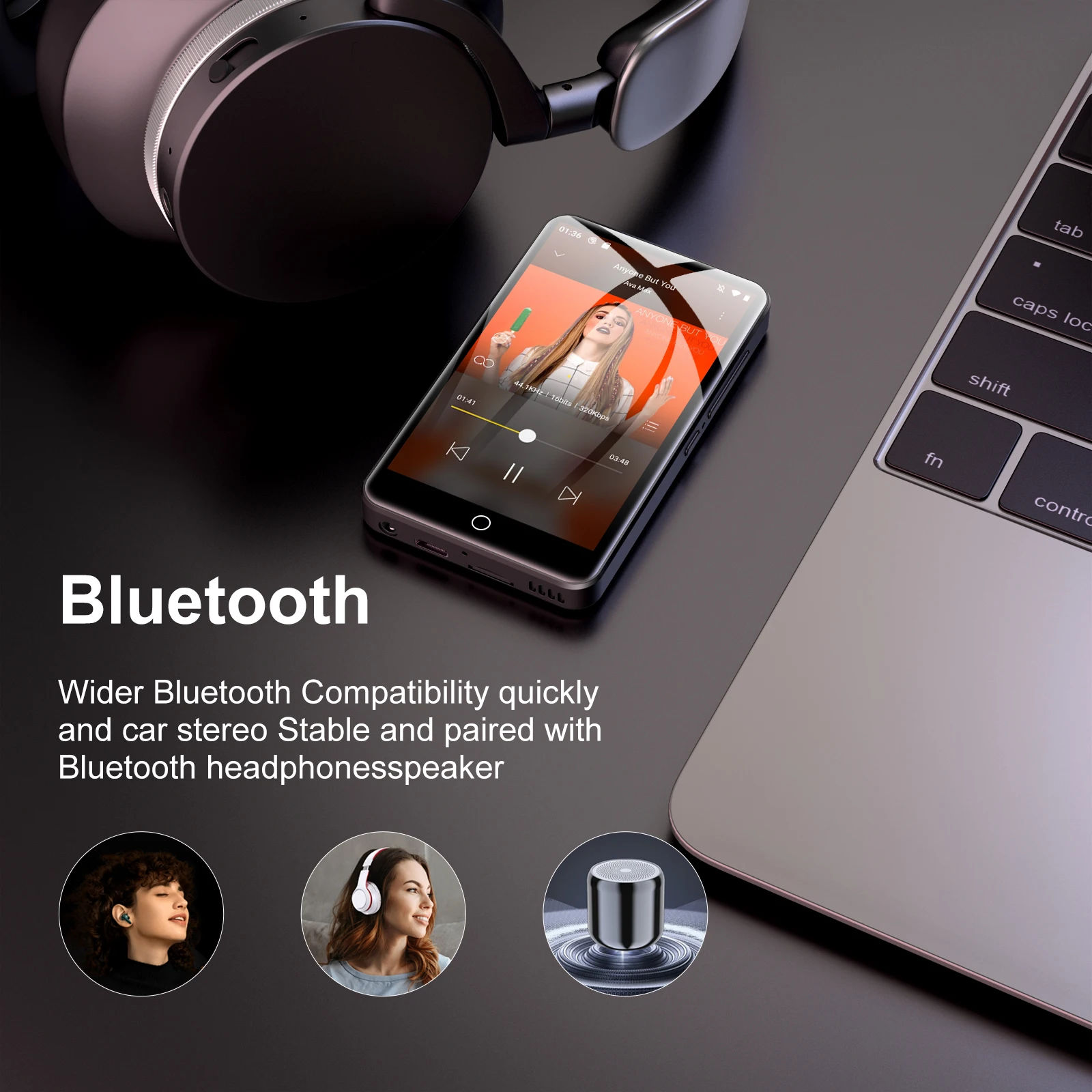 80G HiFi MP3 MP4 Player Blueto - مراجعة Music Audiobook وسعره