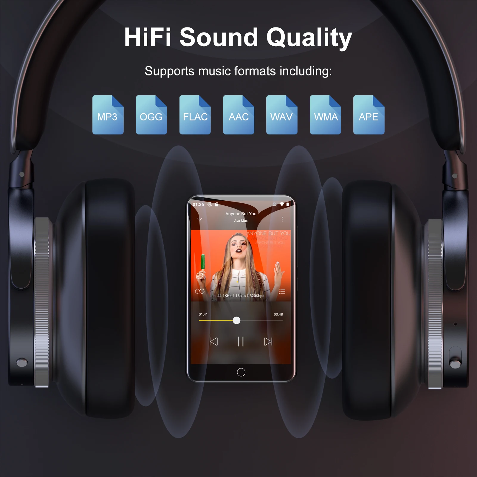 80G HiFi MP3 MP4 Player Blueto - مراجعة Music Audiobook وسعره