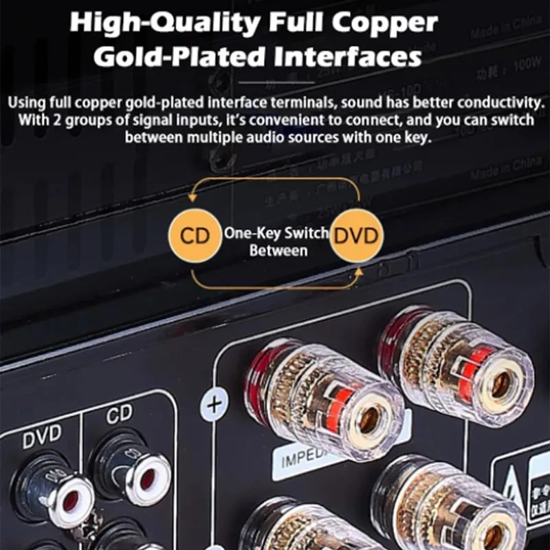 HIFI 2.1Ch Vacuum Tube Amp Blu - مراجعة Audio Music Youtube وسعره
