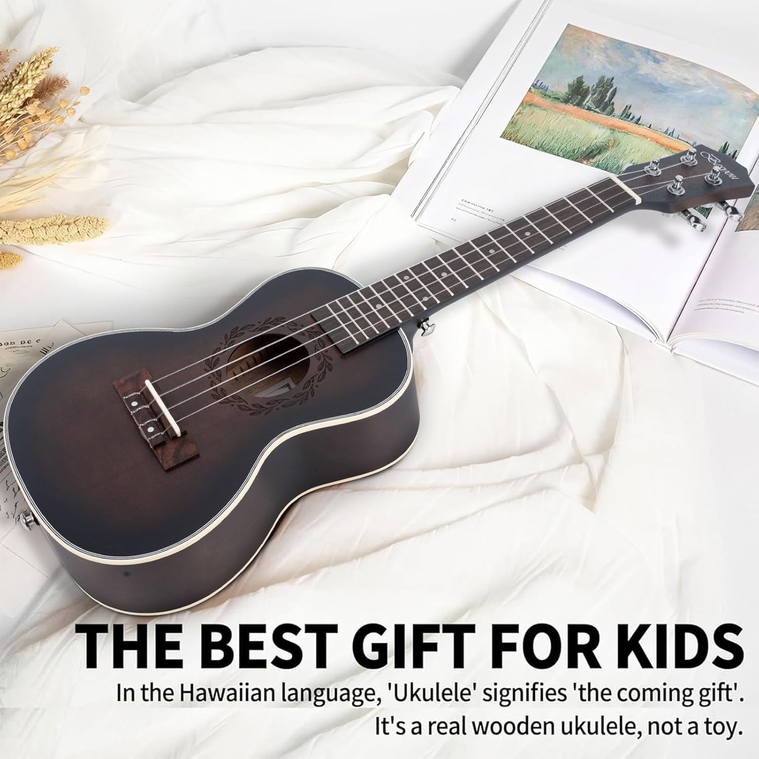 Concert Ukulele Kit 23 inch Ma - مراجعة Ukulele Beginner Kit وسعره