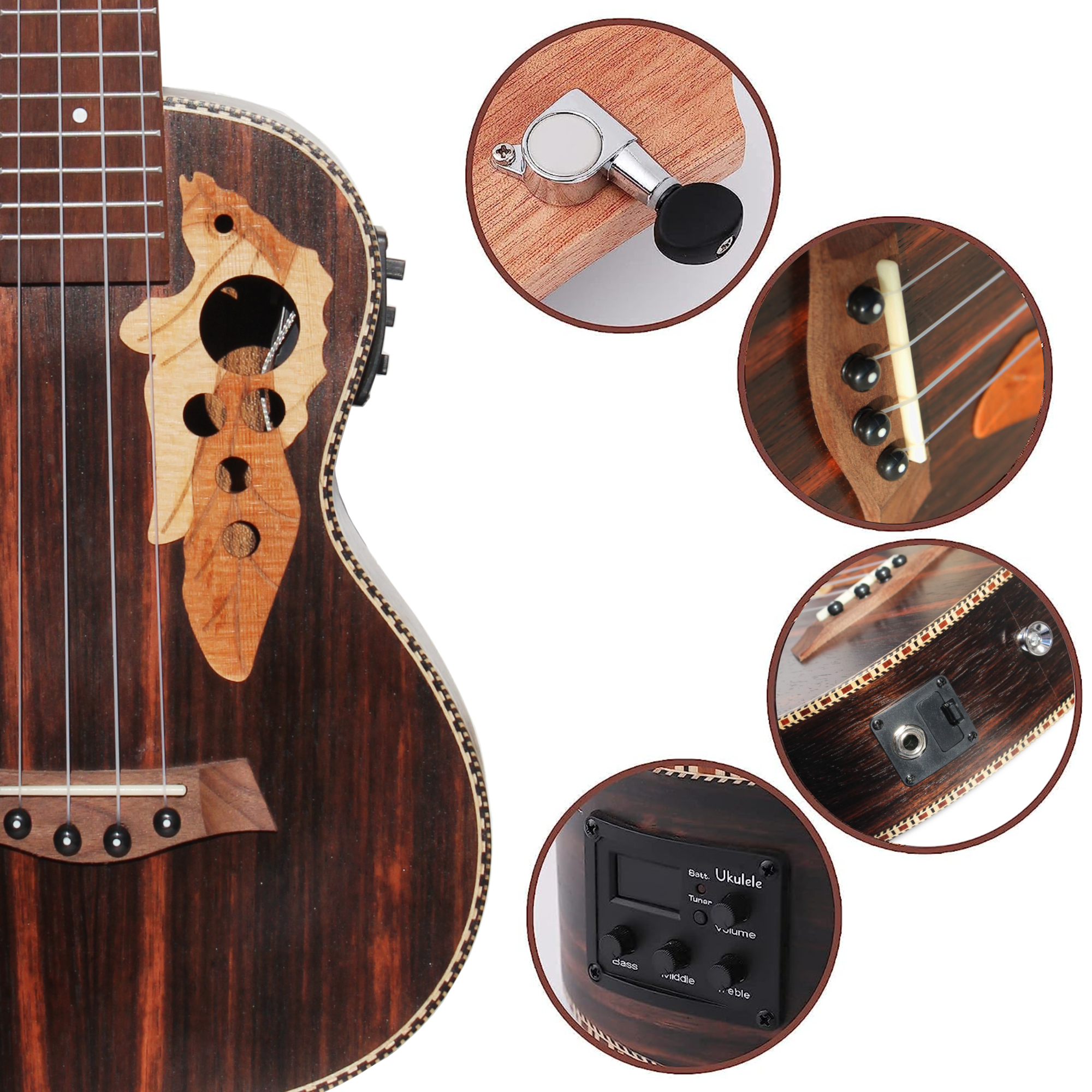 Batking Tenor Ukulele for Left - مراجعة Ukulele Beginner Kit وسعره