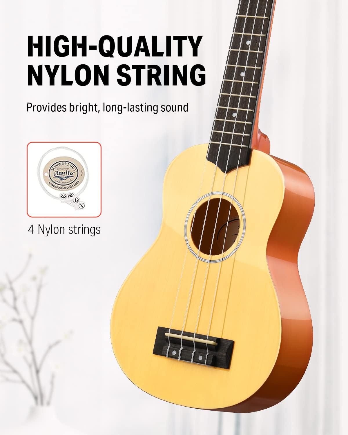 21 Inch Soprano Ukulele Starte - مراجعة Ukulele Beginner Kit وسعره