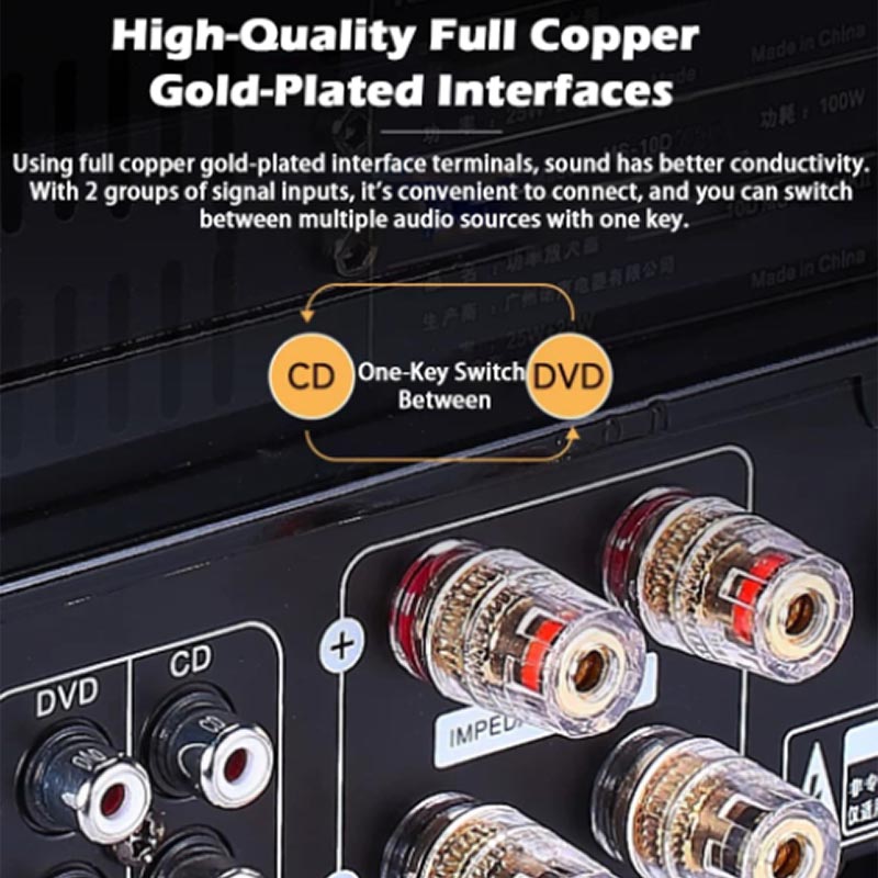 HIFI 2.1Ch Vacuum Tube Amp Blu - مراجعة Audio Music Youtube وسعره