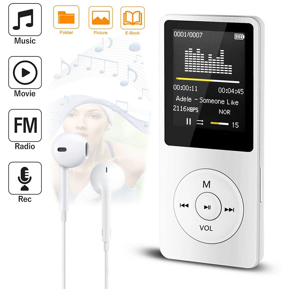 1.8''Screen MP3 Player Bluetoo - مراجعة Music Audiobook وسعره