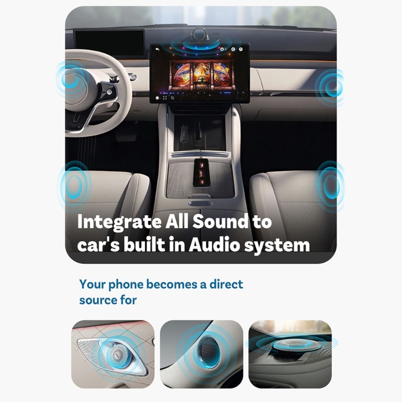 Box Radio Mirroring Link 720P  - مراجعة Audio Music Link وسعره