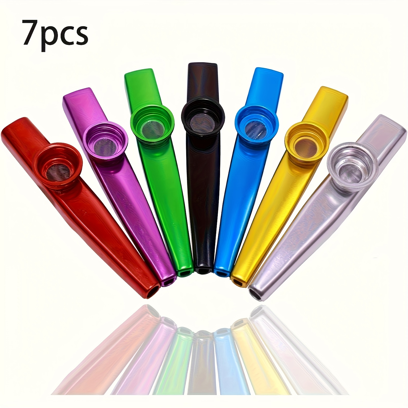7pcs Metal Kazoos Simple Desig - مراجعة Ukulele Beginner Kit وسعره