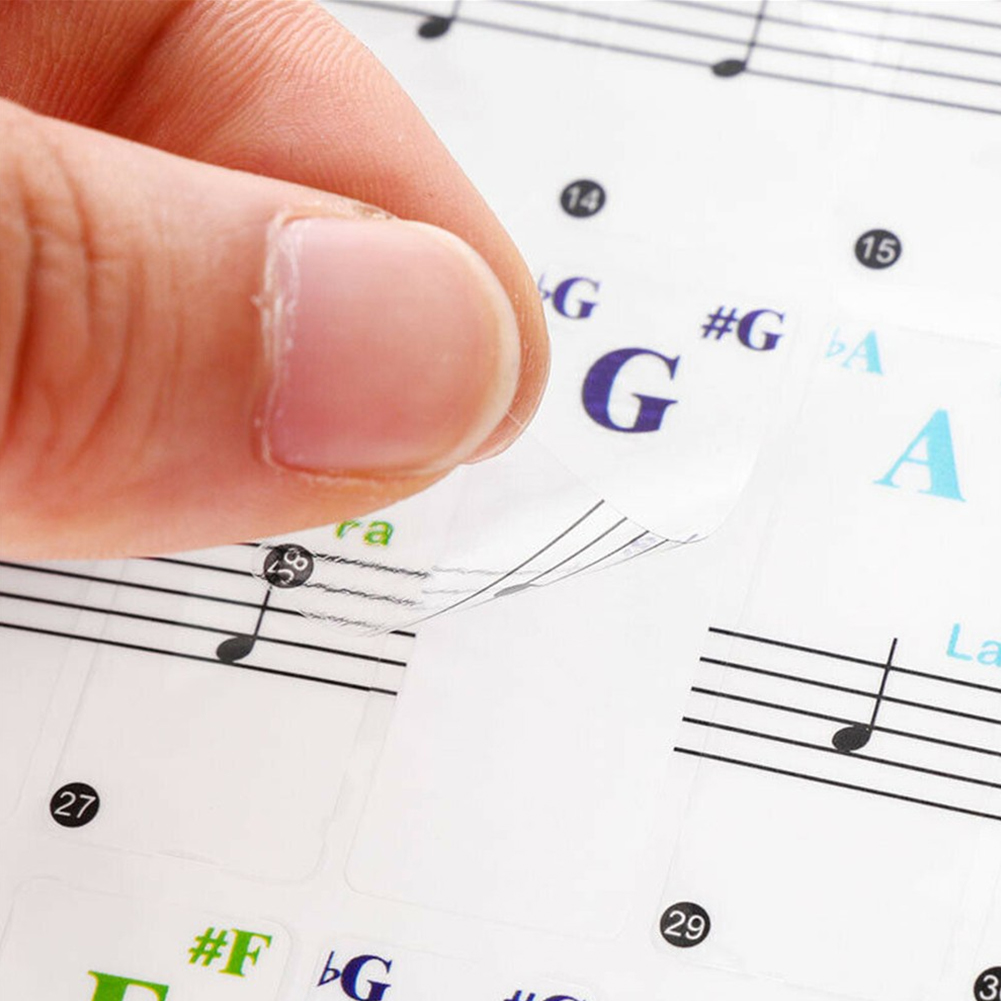 Transparent Piano Keyboard Sti - مراجعة Keyboard Piano 61 Key وسعره