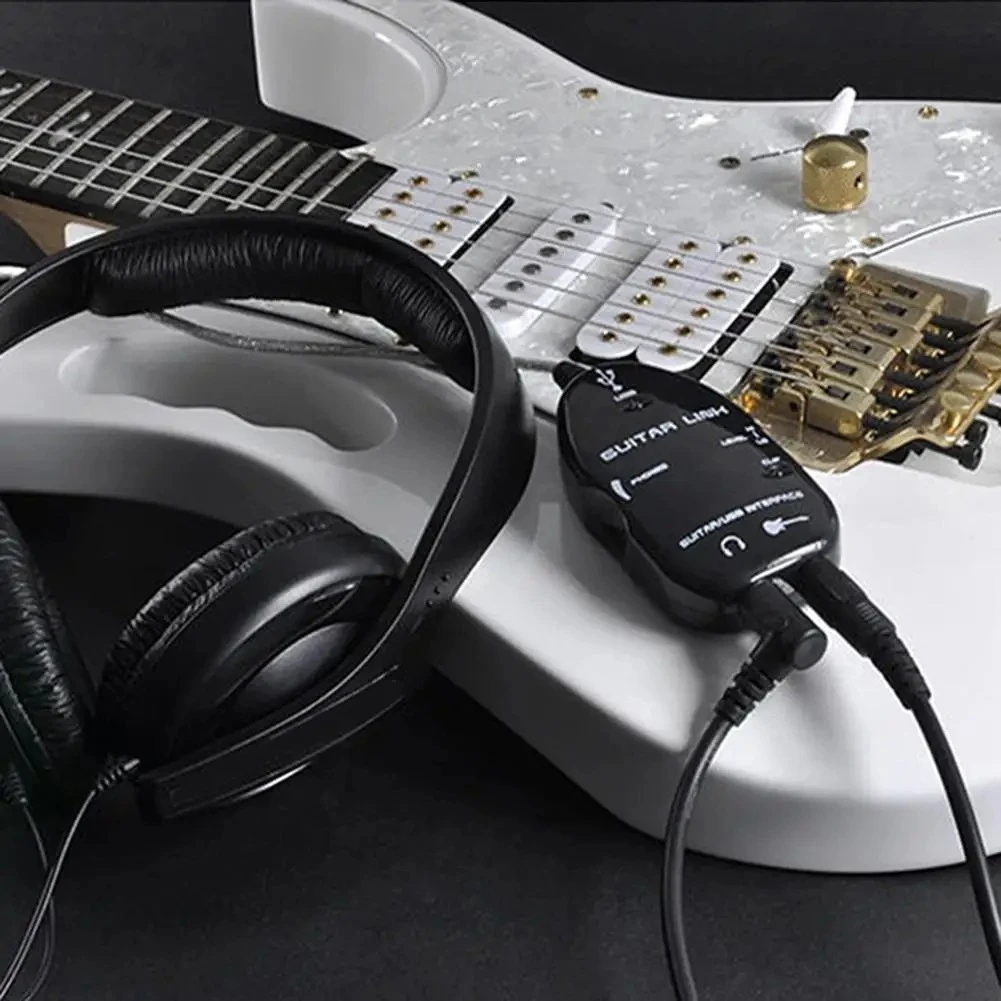 Electric Guitar to USB Interfa - مراجعة Audio Music Link وسعره