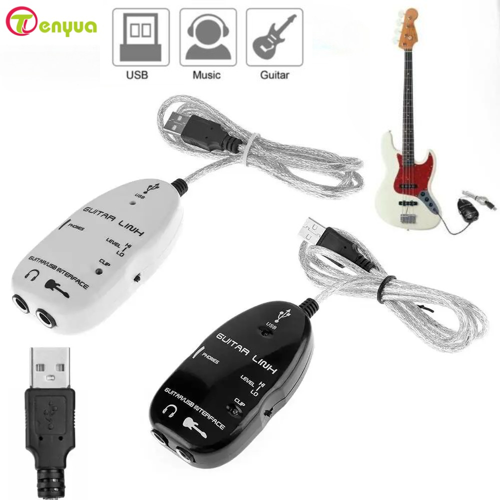 Electric Guitar to USB Interfa - مراجعة Audio Music Link وسعره