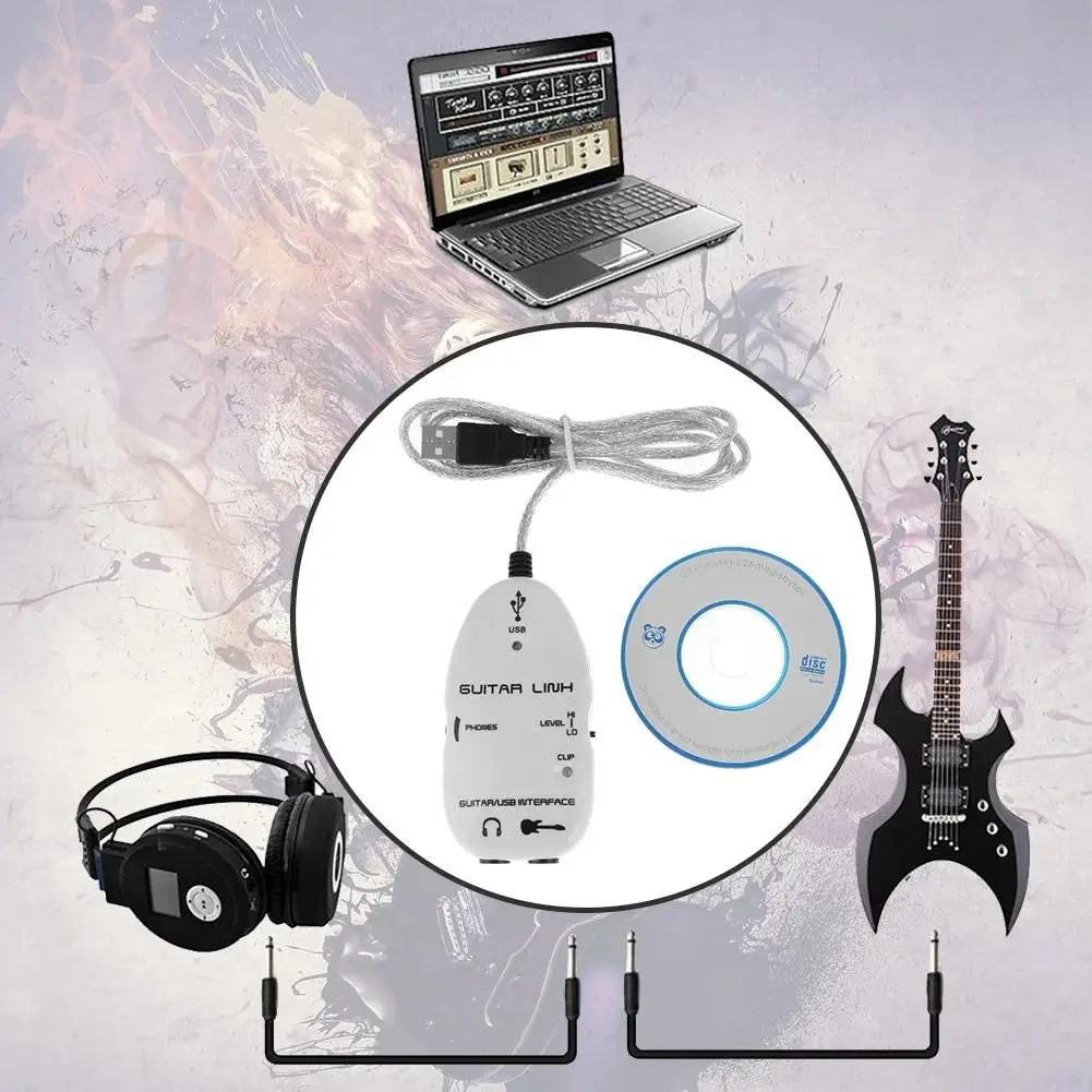 Electric Guitar to USB Interfa - مراجعة Audio Music Link وسعره