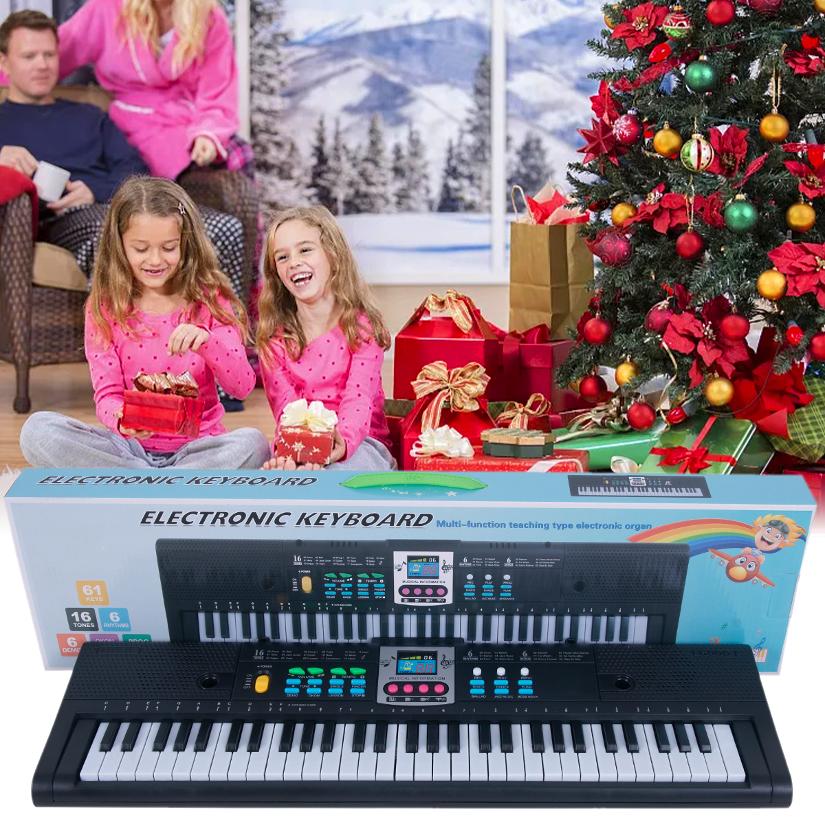 61Key Quick Start Electronic K - مراجعة Keyboard Piano 61 Key وسعره
