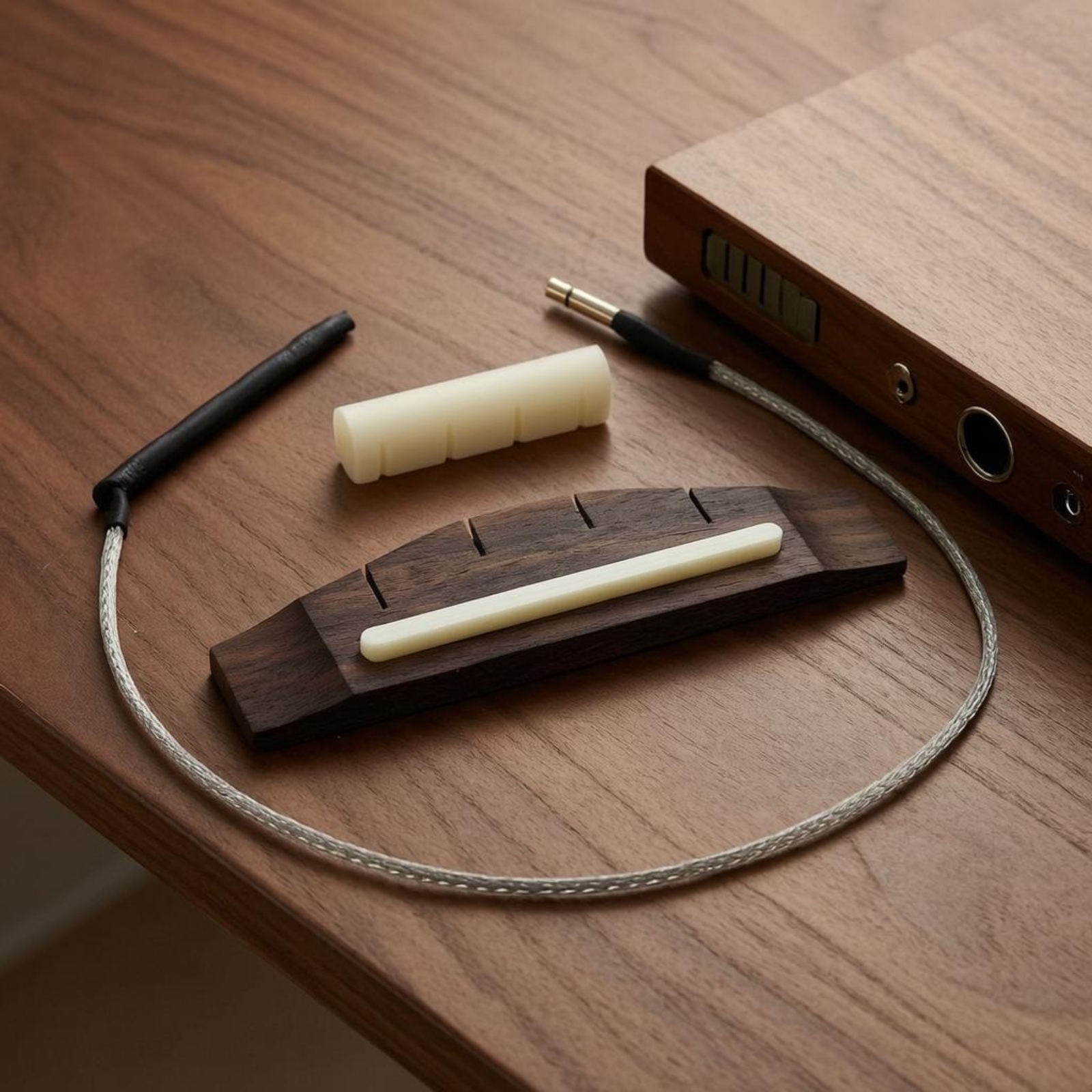 Ukulele Bridge Set ABS Ukulele - مراجعة Ukulele Beginner Kit وسعره