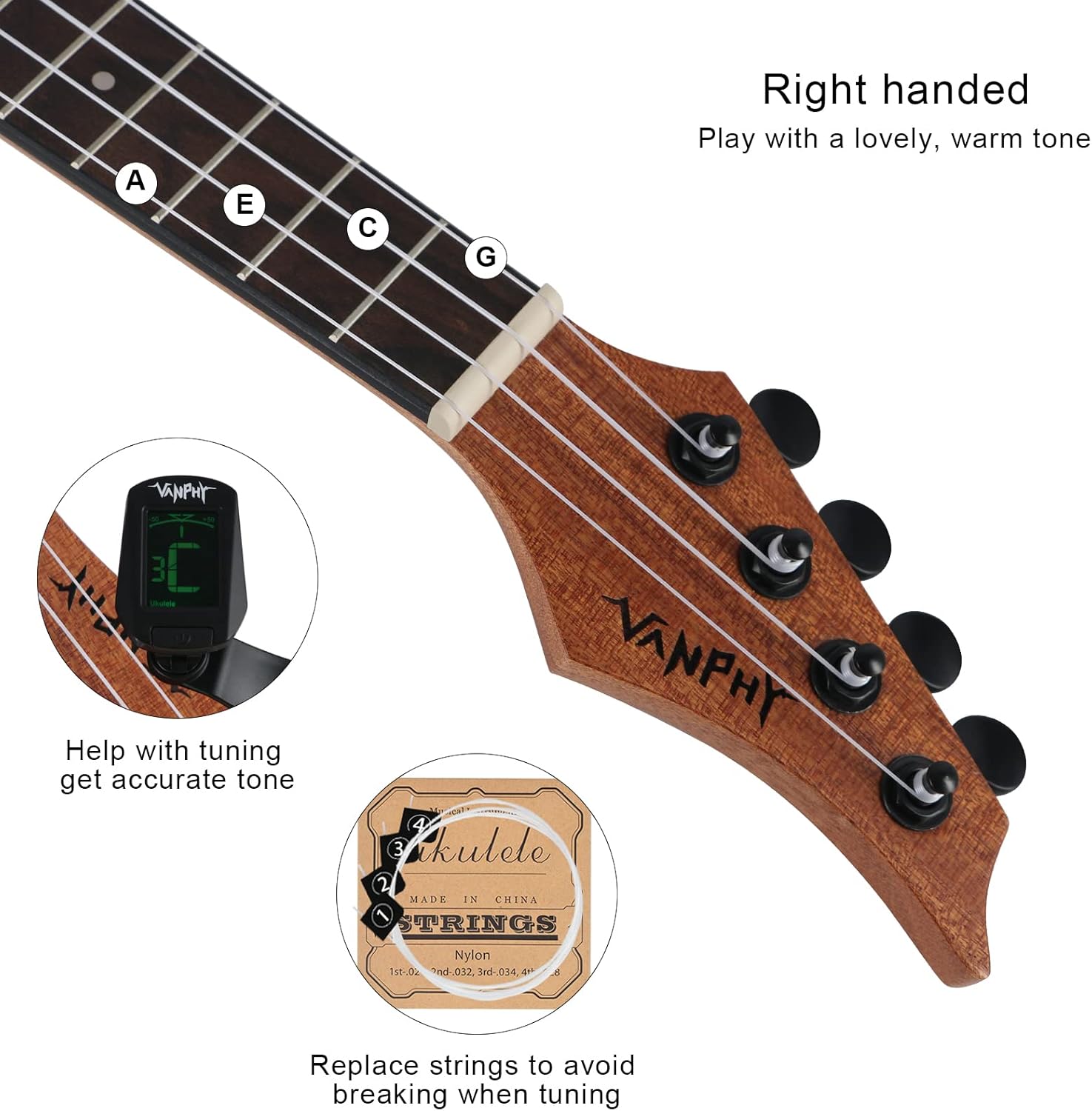 Acoustic Electric Concert Ukul - مراجعة Ukulele Beginner Kit وسعره