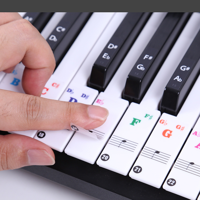 Transparent Piano Keyboard Sti - مراجعة Keyboard Piano 61 Key وسعره