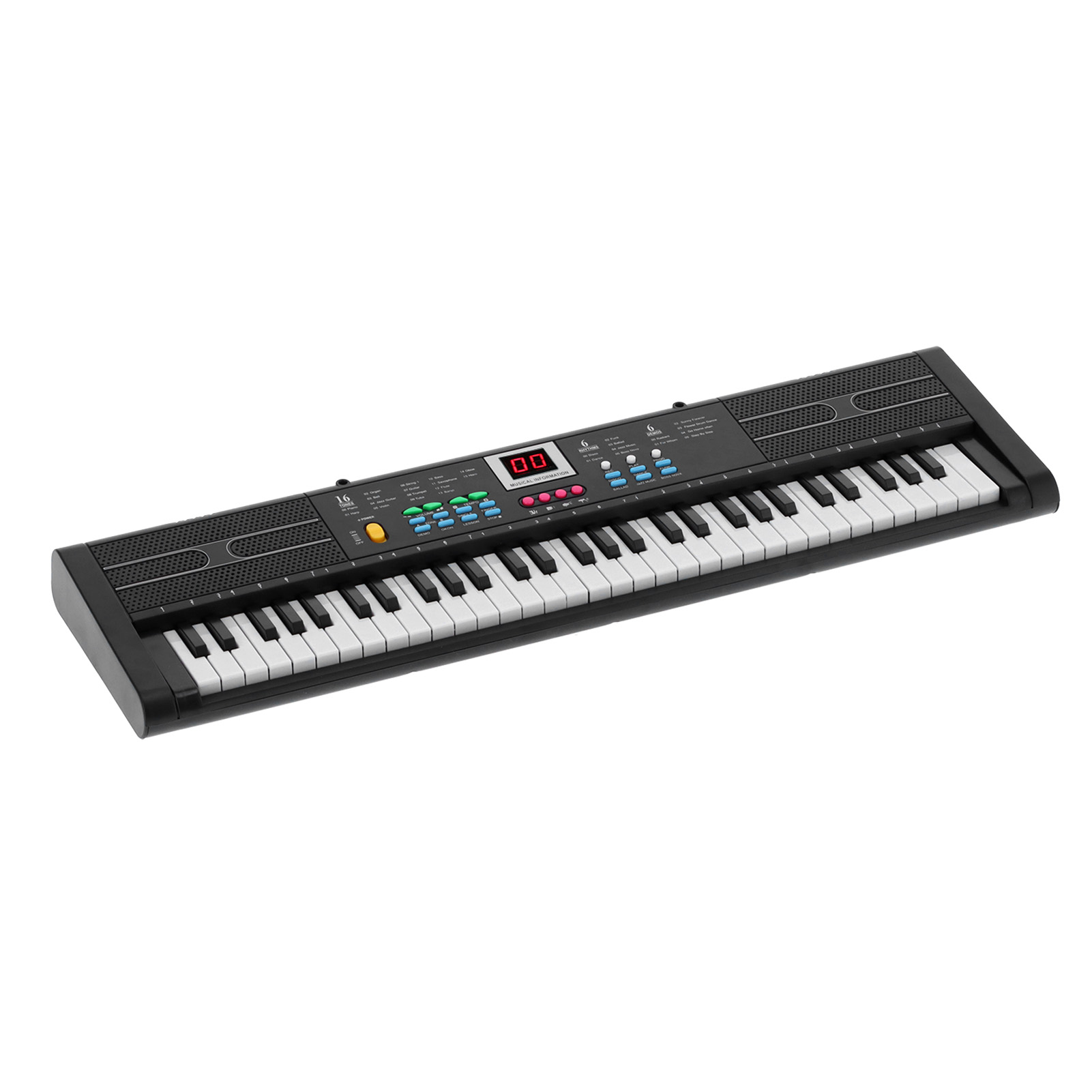 Electric Keyboard with Microph - مراجعة Keyboard Piano 61 Key وسعره