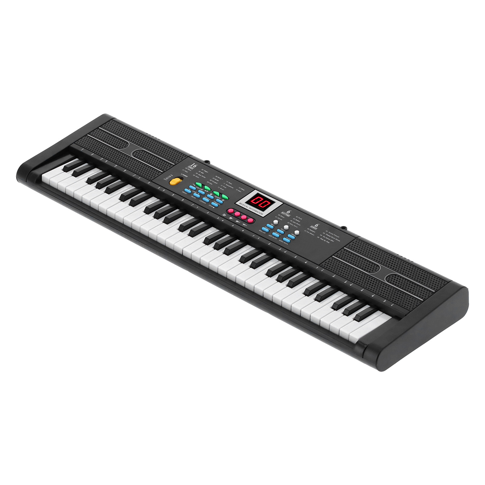 Electric Keyboard with Microph - مراجعة Keyboard Piano 61 Key وسعره