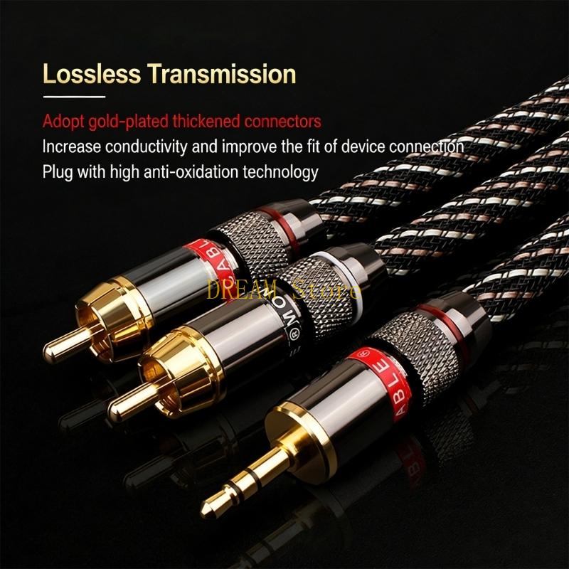 Improved Safety 3.5mm To Link  - مراجعة Audio Music Link وسعره