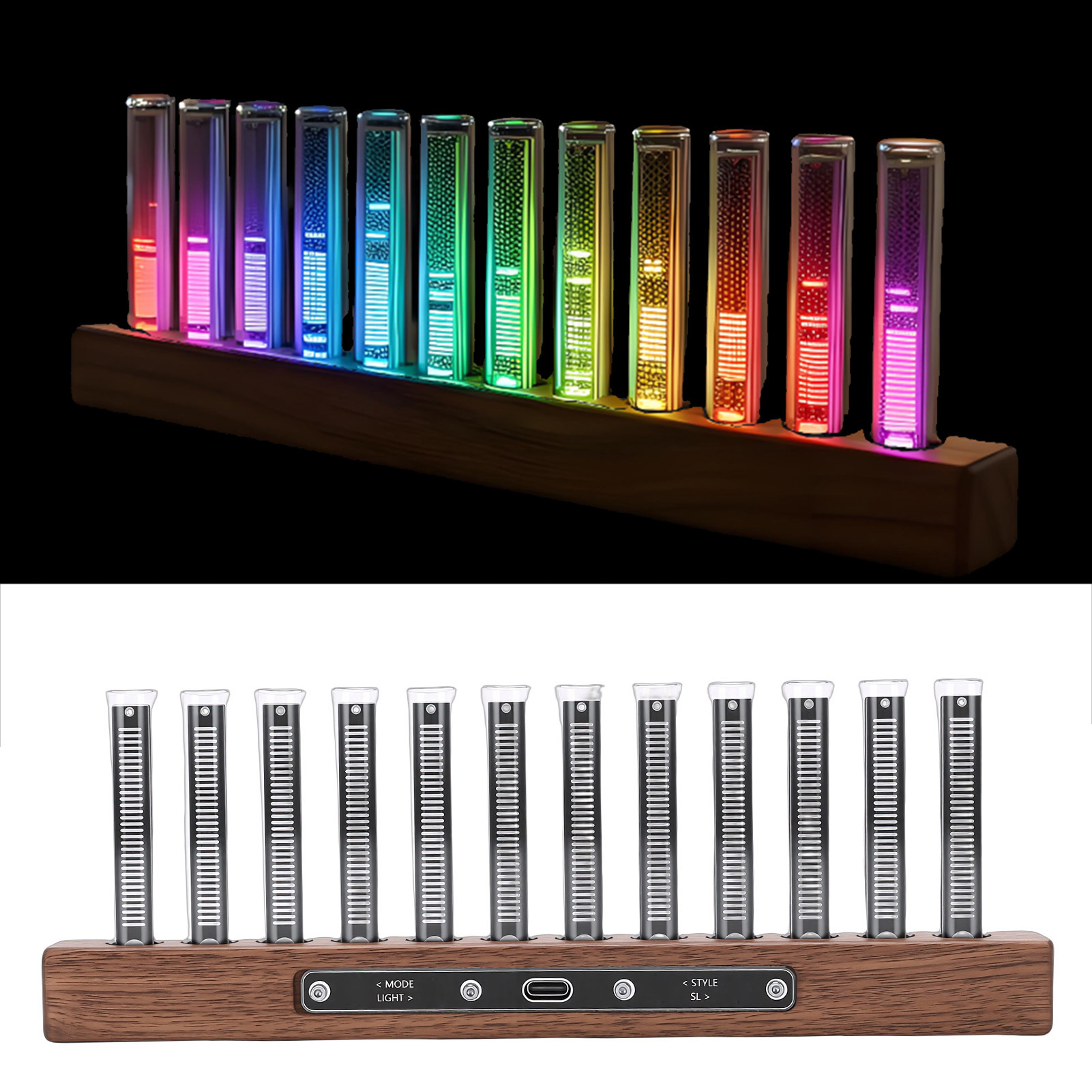 LED Music Spectrum Display Hom - مراجعة Audio Music Youtube وسعره