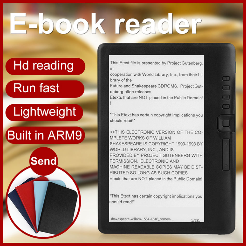 E-book Reader with 7-inch HD T - مراجعة Music Audiobook وسعره