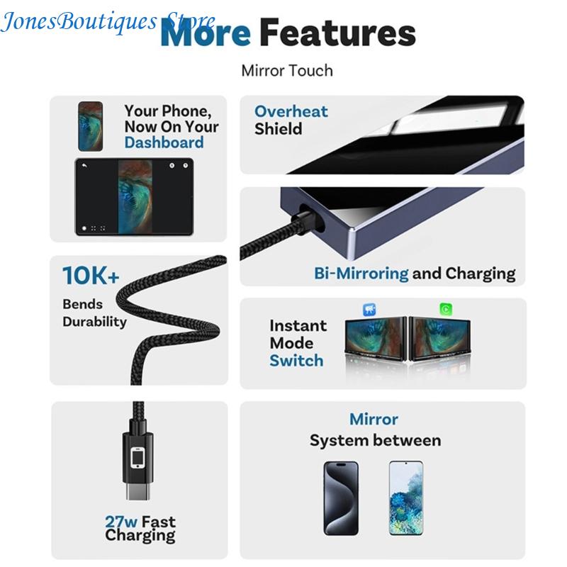 Box Radio Mirroring Link 720P  - مراجعة Audio Music Link وسعره