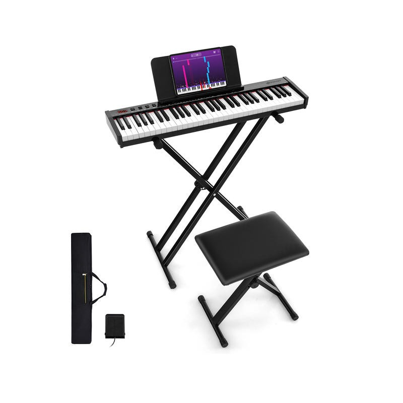 61-Key Portable Electronic Key - مراجعة Keyboard Piano 61 Key وسعره