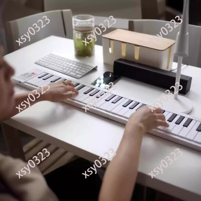 61 Keys Foldable Rechargeable  - مراجعة Keyboard Piano 61 Key وسعره