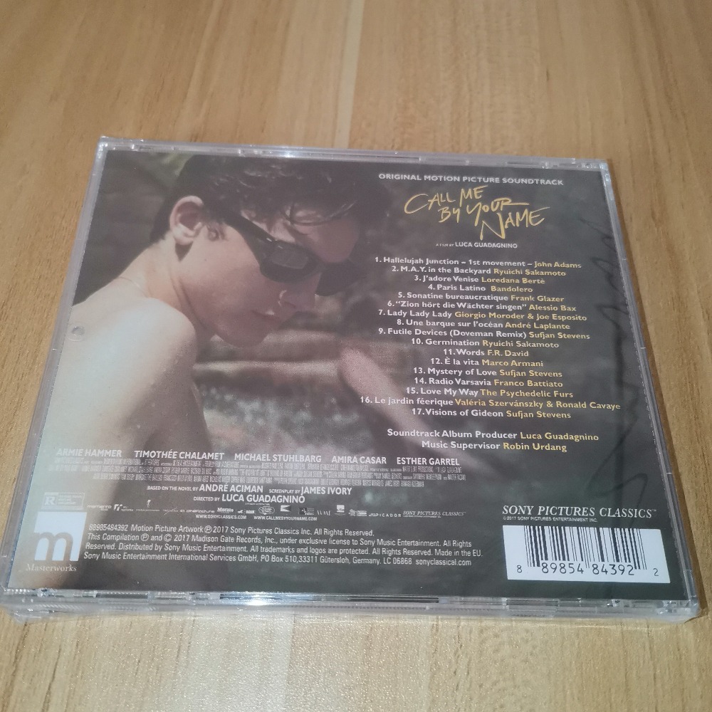 Call Me by Your Name Soundtrac - مراجعة Audio Music New Song وسعره