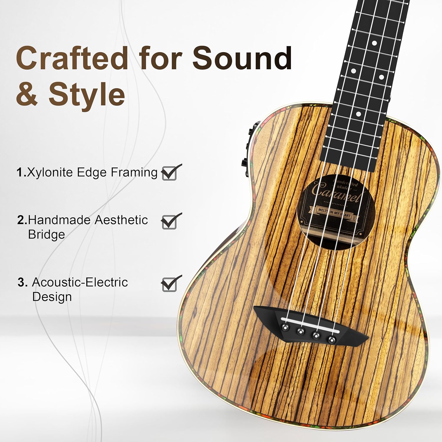 Tenor Electric Ukulele 26 Inch - مراجعة Ukulele Beginner Kit وسعره