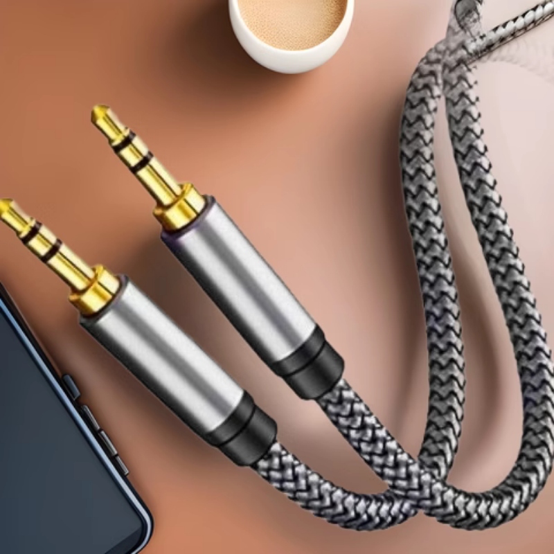 Aux Cable Jack 3.5mm Audio Cor - مراجعة Audio Music Link وسعره