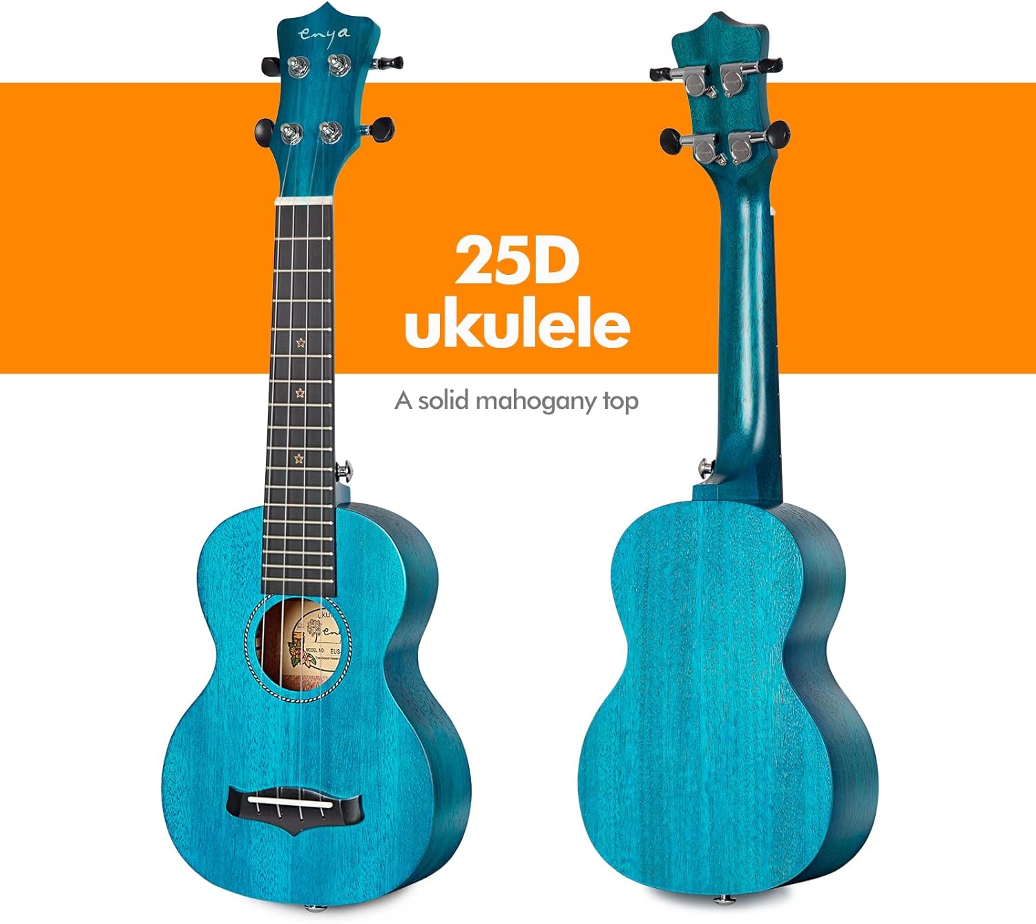 21 Inch Solid Mahogany Soprano - مراجعة Ukulele Beginner Kit وسعره