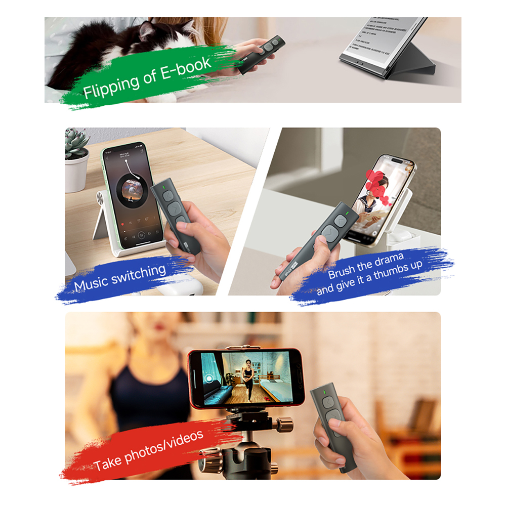 Bluetooth Page Turner Camera/M - مراجعة Music Audiobook وسعره