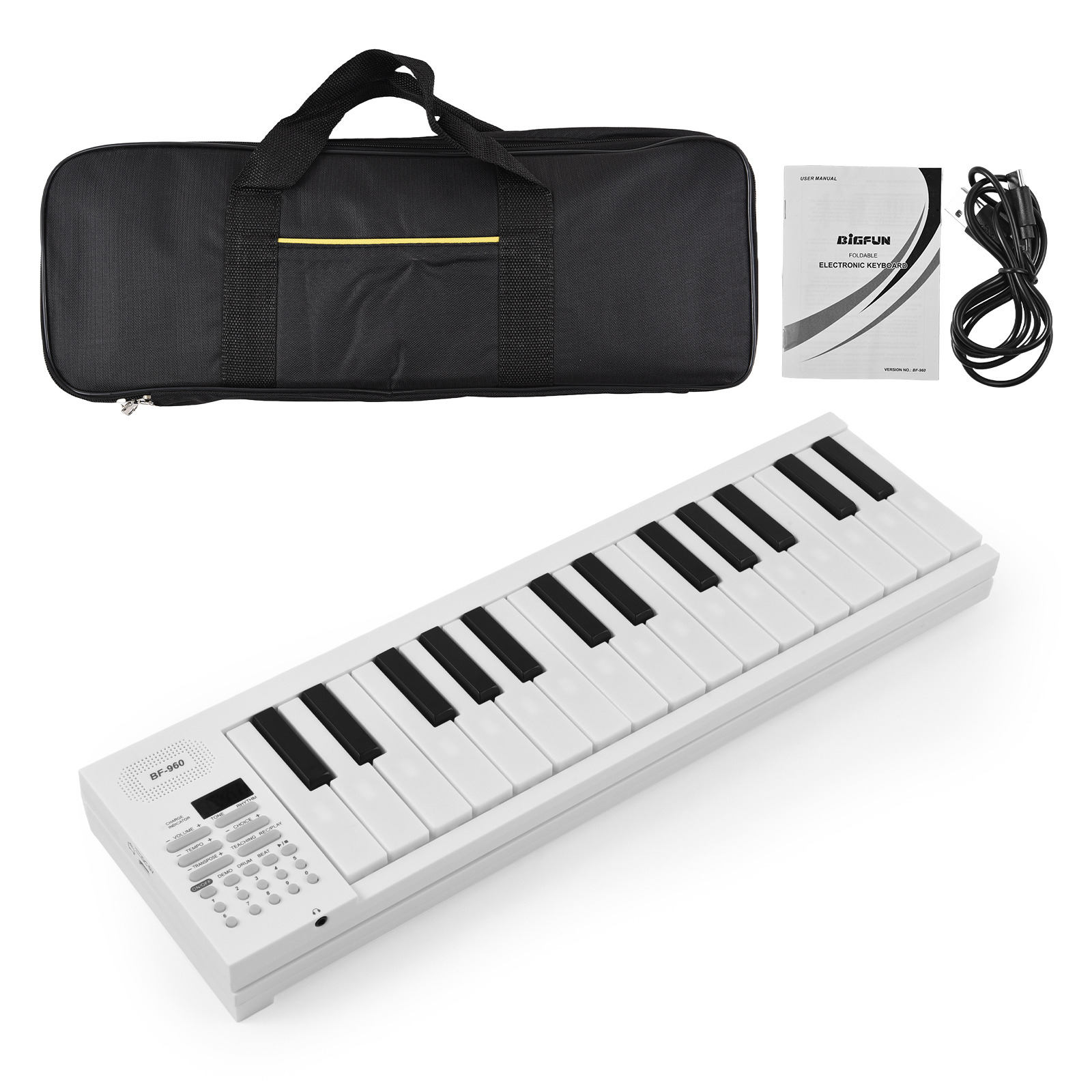 61-Key Foldable Electronic Pia - مراجعة Keyboard Piano 61 Key وسعره