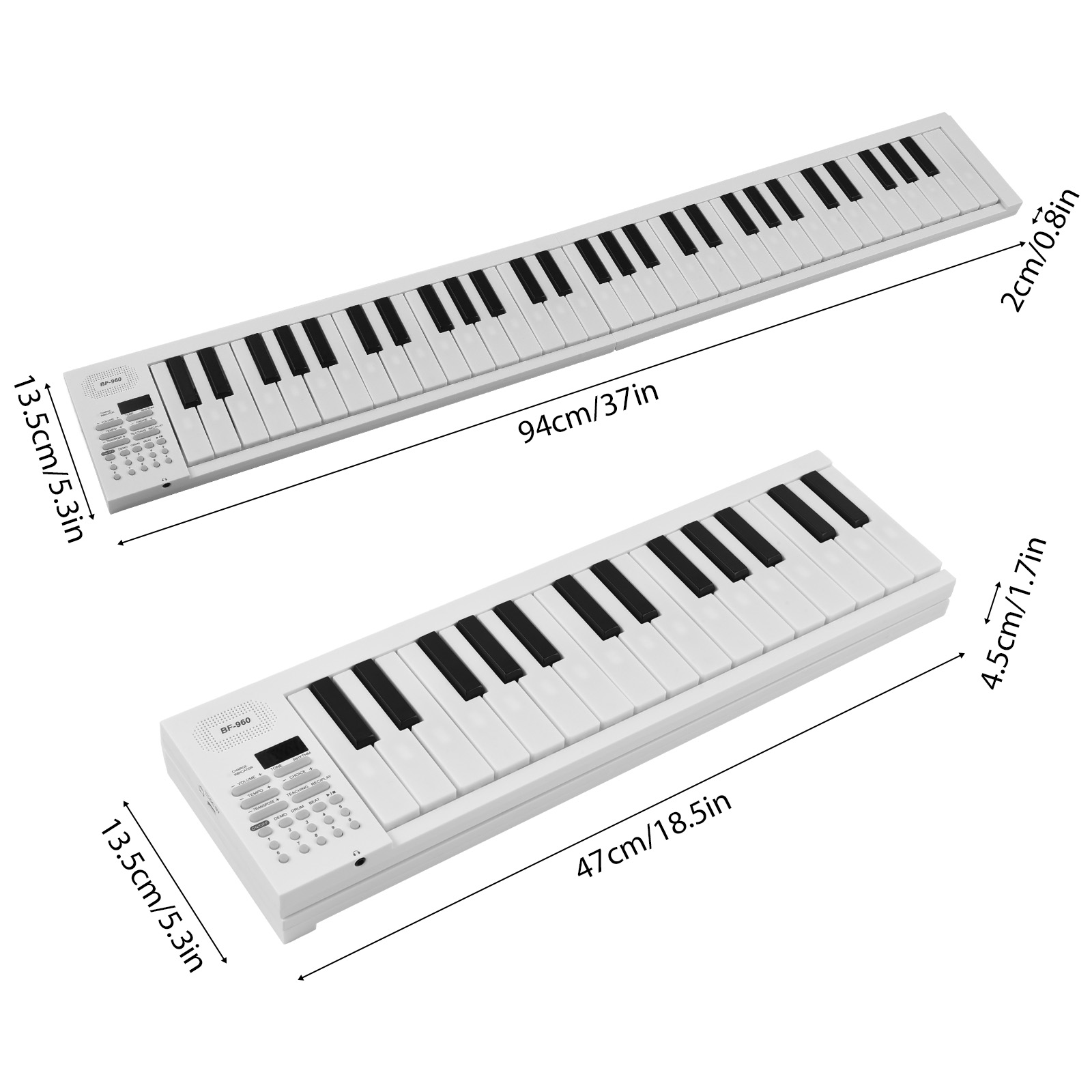 61-Key Foldable Electronic Pia - مراجعة Keyboard Piano 61 Key وسعره