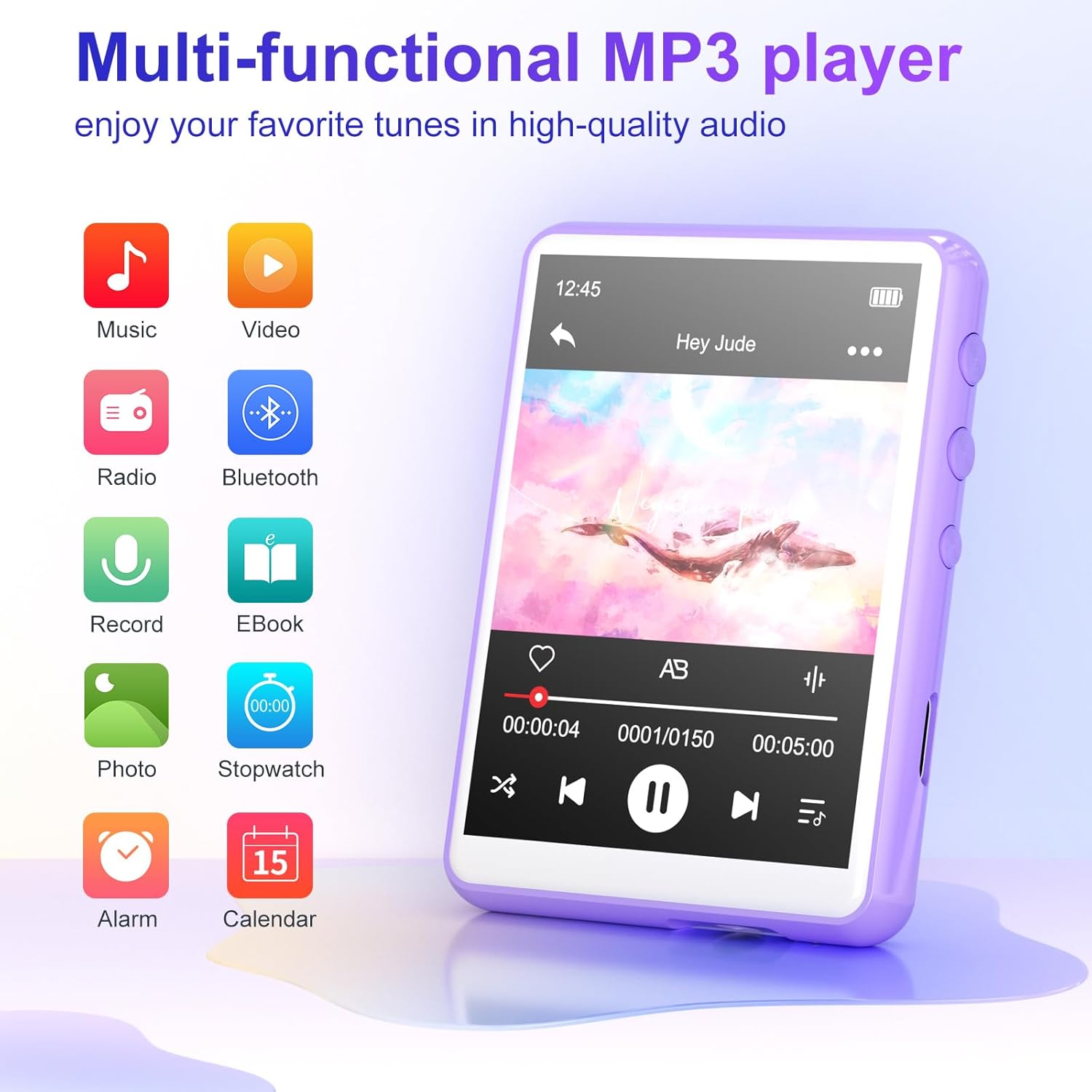 MECHEN 64GB MP3 Player Portabl - مراجعة Music Audiobook وسعره
