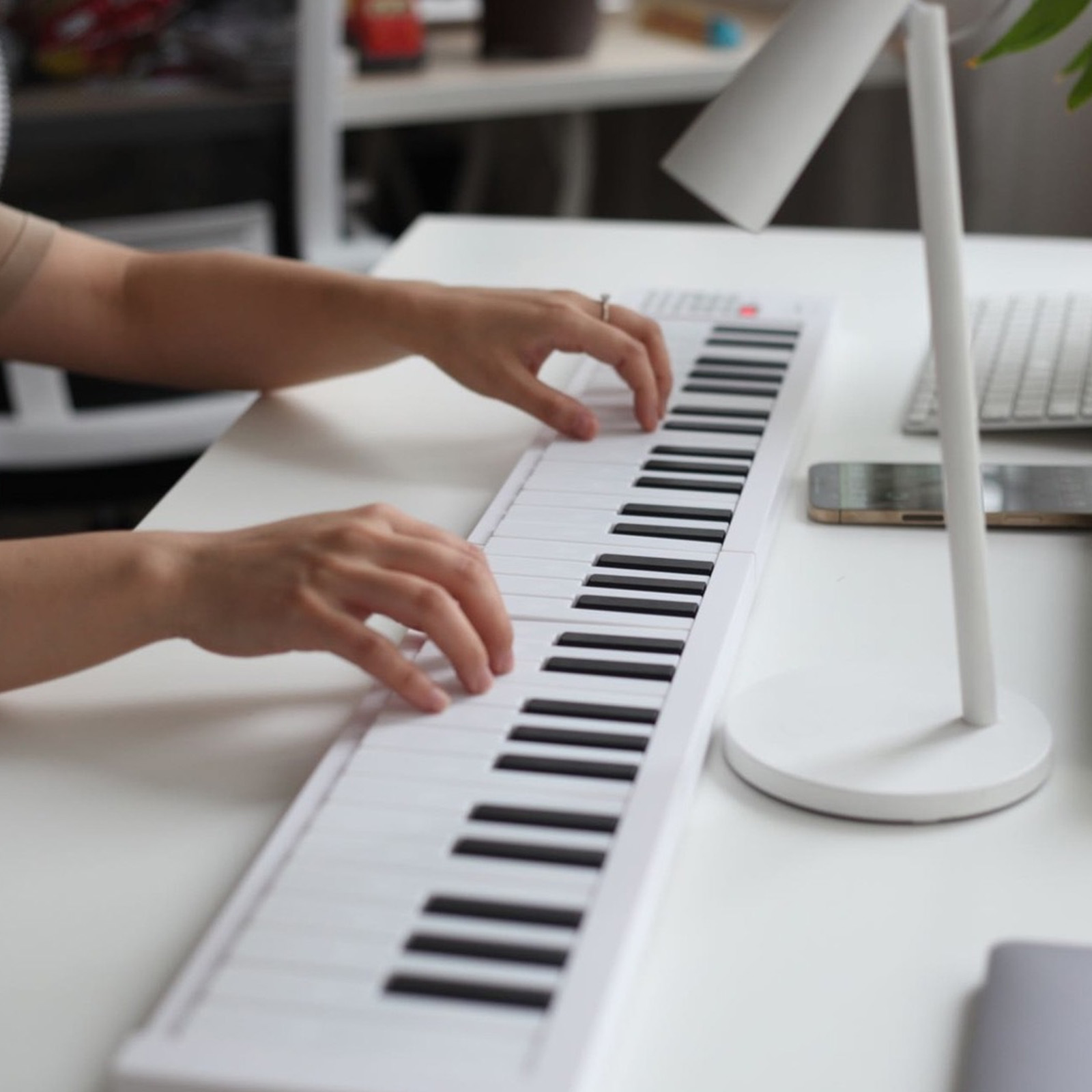 61-Key Foldable Electronic Pia - مراجعة Keyboard Piano 61 Key وسعره