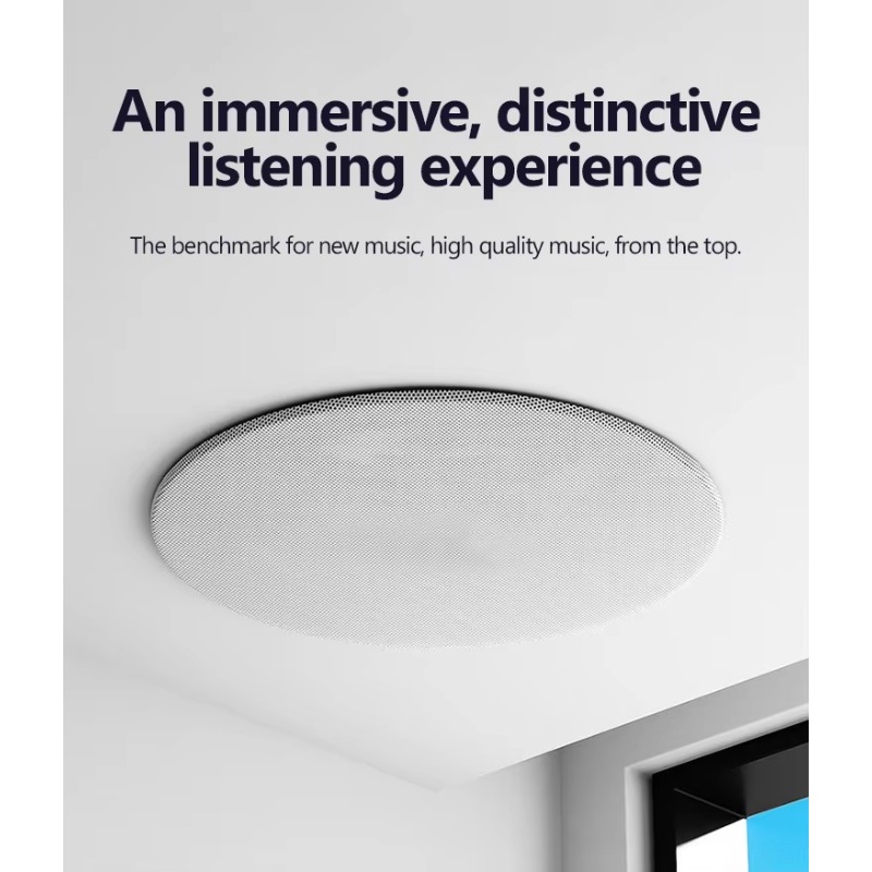 BLE Wireless Ceiling Speaker,  - مراجعة Audio Music Link وسعره