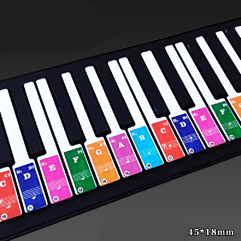 37/49/61/88 Keys New Colorful  - مراجعة Keyboard Piano 61 Key وسعره